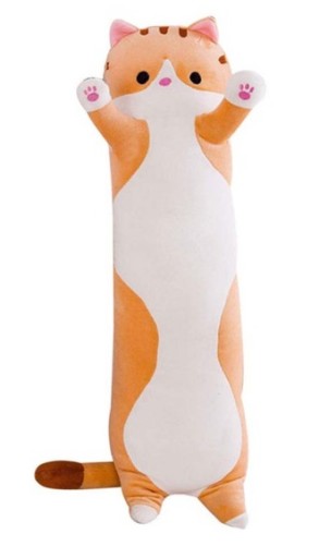 VANKÚŠEK MASKOT DLHÝ MASKOT PLYŠOVÁ HRAČKA 50 cm