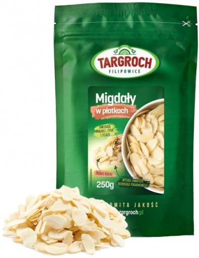 Mandľové lupienky mandľové lupienky 250g Tarpea