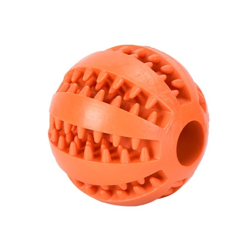 Gumená loptička, chutná loptička pre psov, REKUPERAČNÉ ZÚBKA, 5 cm