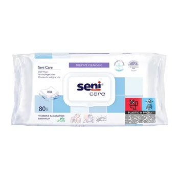 Seni Care, vlhčené obrúsky, 80 ks.