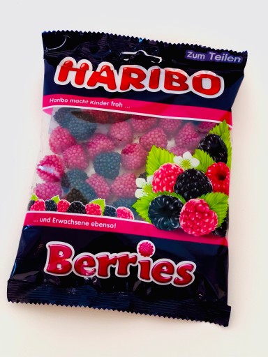 Haribo Beeries - malinové želé 175g.