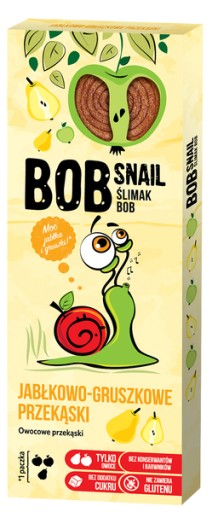 Bob Slimák Snack / Želé jablko Hruška Bez cukru