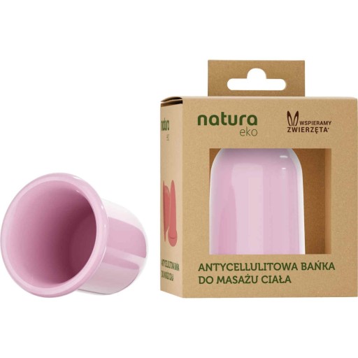 Natura Eco Anticelulitídna masáž tela v baňkách