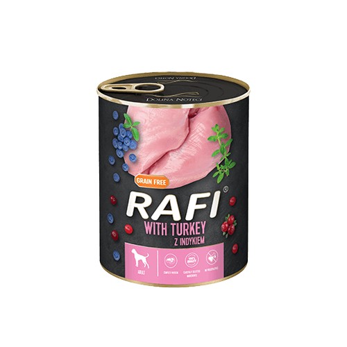 Rafi Mokré krmivo s morkou 800 g