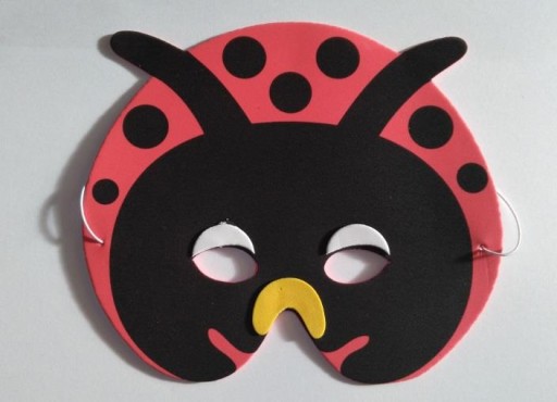 SUPER Animal Mask Foam CM130 Ladybug