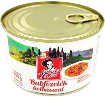 MAĎARSKO Fazuľový guláš s klobásou 400g - Babfozelék Kolbásszal