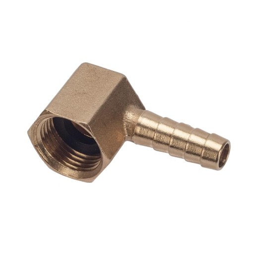 Mosadzný uholník GW 1/2 x fi 9mm