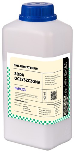 Jedlá sóda hydrogénuhličitan sodný 1000g BioLaboratórium