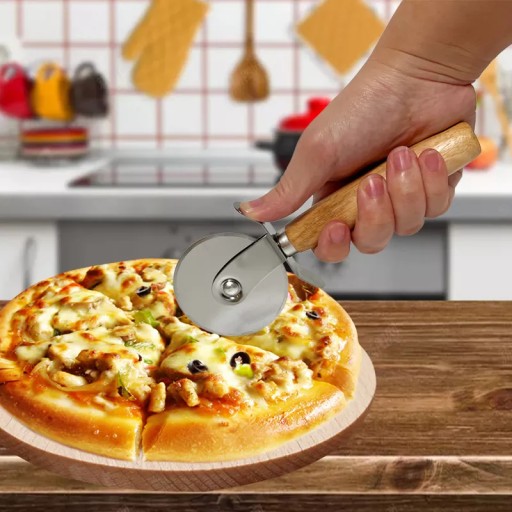 NÔŽ NA PIZZU OKRUHÝ NÔŽ NA KRUHOVÉ KRÚŽANIE PIZZY