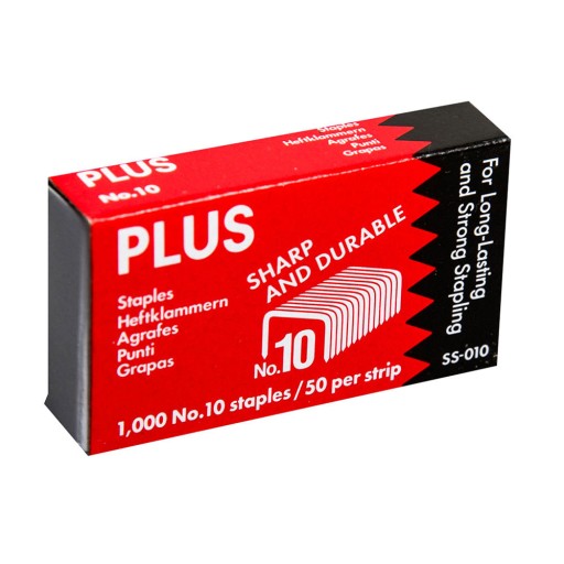 PLUS ZOŠÍVAČKY 10 mm a`1000 BRÚSENIE