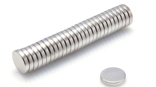 Neodymový magnet valcový 5x2 10 ks