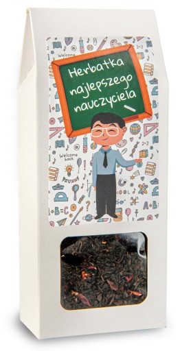 Veľká krabica s čajom, darček PRE UČITEĽKU