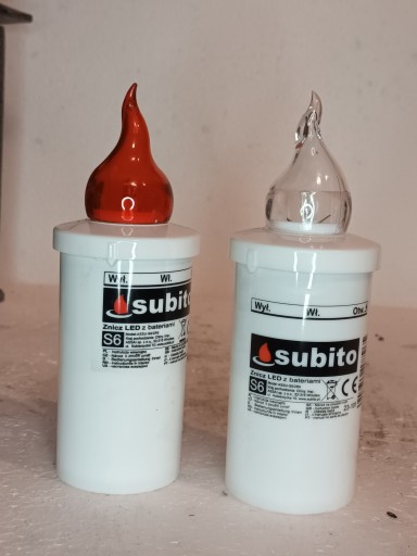 LED vložka do sviečok Subito S 6 15,7 cm