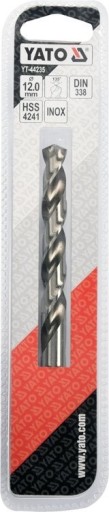 HSS PREMIUM 12MM VŔTAČKA DO KOVU VŔTAČKA PRE NEREZOVÚ OCEĽ Yato YT-44235