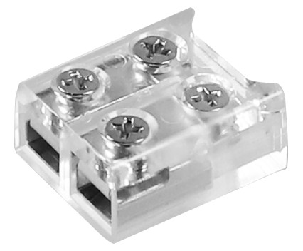 Konektor pre COB SMD LED pásik, 8mm, páskový, obojstranne priskrutkovaný