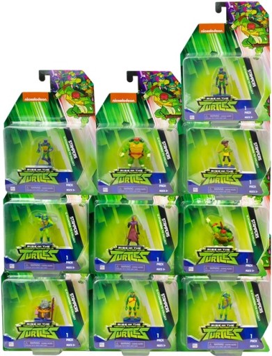 Pečiatky Nickelodeon TMNT Turtles mix 1 balenie 6 cm