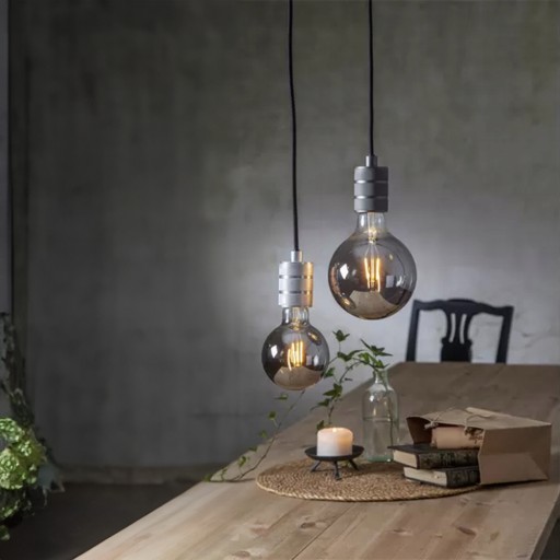 VEĽKÁ LED ŽIAROVKA FILAMENTOVÁ LED EDISON RETRO 8W E27 G125 TEPLÁ BIELA