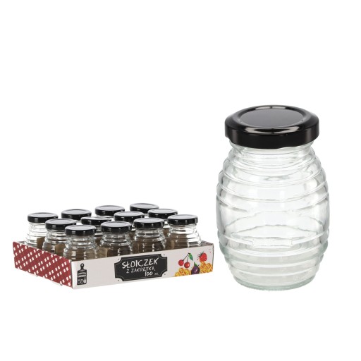 PLÁŠKOVANÁ NÁDOBKA S viečkom 100 ML 1 ks