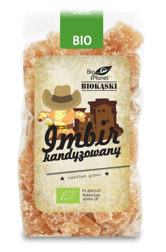 BIO KANDIDOVANÝ ZÁZVOR 400 g - BIO PLANÉTA