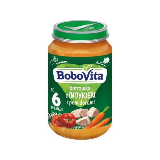 BoboVita Guláš s morkou a paradajkami 190g
