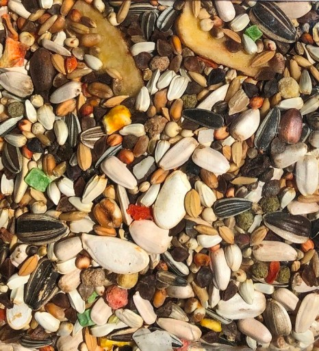 64 plodov krmivo pre veľké papagáje Deli Nature 1kg