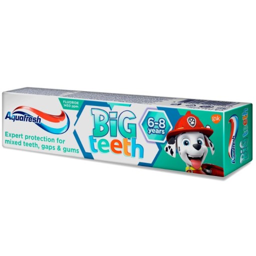 Aquafresh zubná pasta pre deti Paw Patrol 50ml