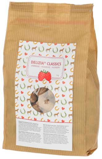 Delizia Classic maškrty pre kone, 1 kg, Kerbl