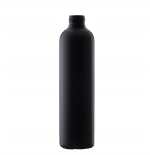 HDPE FĽAŠA 200ml, ČIERNY, ČIERNY A ZLATÝ DÁVKOVAČ