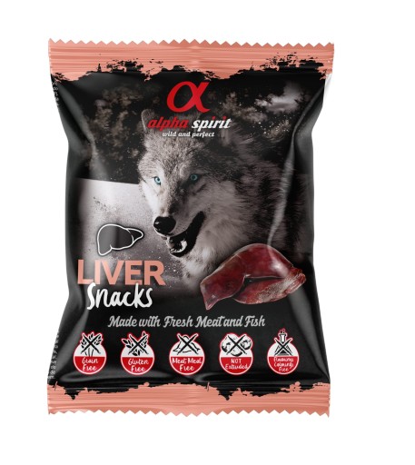 Alpha Spirit pochúťkové kocky pre psov PEČEŇ 50g