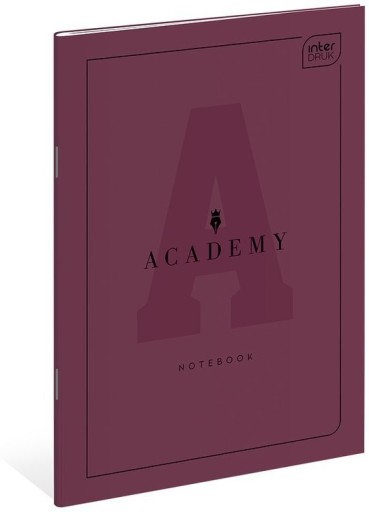 Zápisník A6/32k s bodkami Academy Interdruk