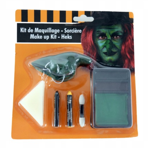 HALLOWEEN make-up set, čarodejnícky make-up