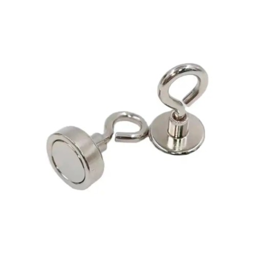 MAGNETICKÝ DRŽIAK SILNÝ NEODYMIOVÝ MAGNET S UCHOM Ø10 mm 1kg