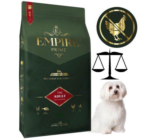 EMPIRE PRIME Maltézske krmivo pre dospelých 500 g HMOTNOSTI