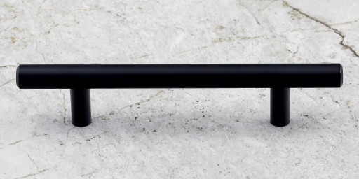 ČIERNA NÁBYTKOVÁ ÚCHYTKA ZÁBRADĽKA ÚCHYTKA NÁBYTKU OCELOVÁ ÚCHYTKA SKRIŇKY 160MM