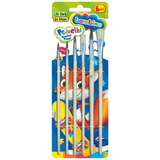 BAMBINO KEFY ŠKOLSKÉ KEFY SADA 6 ks