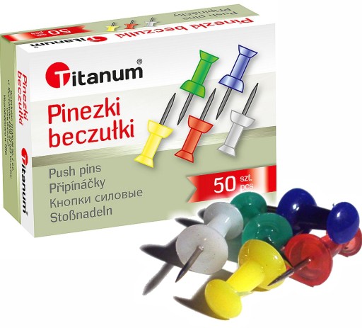 Titánové KOLÍKY DO KORKOVEJ DOSKY 50 ks