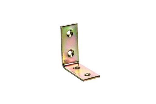 Oceľová uhlová konštrukčná spojka univerzálna 30x30x17 mm 10ks uhlových konzol