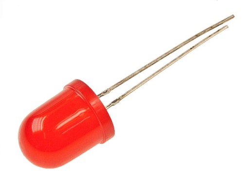 L-793ID LED 8mm červená 40-150mcd difúzna