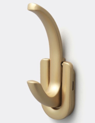 Vešiak na nábytok Hook Black