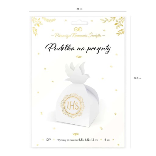 Darčekové kazety pre hostí Sväté prijímanie 6 ks