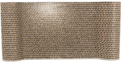 Kartónové škrabadlo Trixie Junior 38x6x18cm svetlosivé