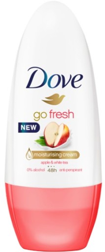Roll-on antiperspirant Dove 50 ml jablko & biely čaj