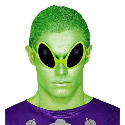 CIZOMZEMSKÉ OKULIARE UFO MIMOZEMSKÉ ZELENÉ MIMOZEMSKÉ