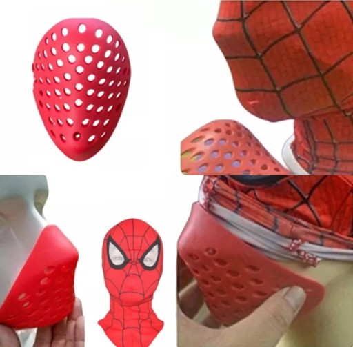 DÝCHACIA MASKA POD KOSPLAY ŠATY KUKLA SPIDERMAN