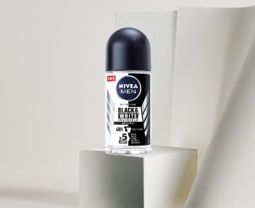 NIVEA MEN deo roll on Black&White Invisible Original 50ml