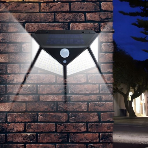 SOLÁRNA LAMPA 100 LED S SÚMRAKOVÝM SENZOROM POHYBU BATMAN