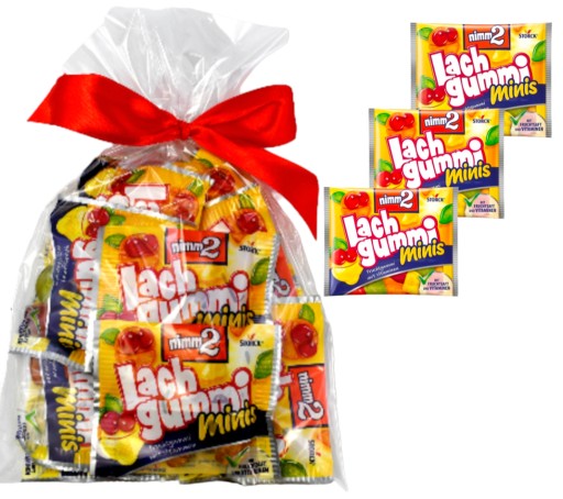 Sada mini želé balíčkov Smiej Jelly Babies Nimm2 Lach Gummi 10ks De