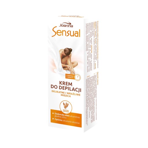 JOANNA SENSUAL DEPILAČNÝ KRÉM JEMNÝ A CITLIVÝ