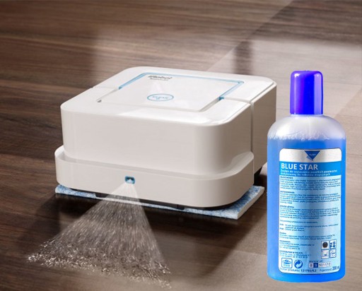 Blue Star EFFICIENT Tekutina do mopovacích čistiacich robotov 200 ml s pipetou