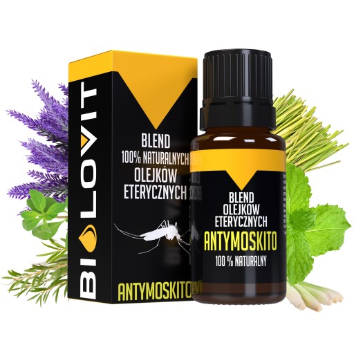 Bilovit Antimosquito esenciálny olej odpudzuje komáre a drobný hmyz 10 ml